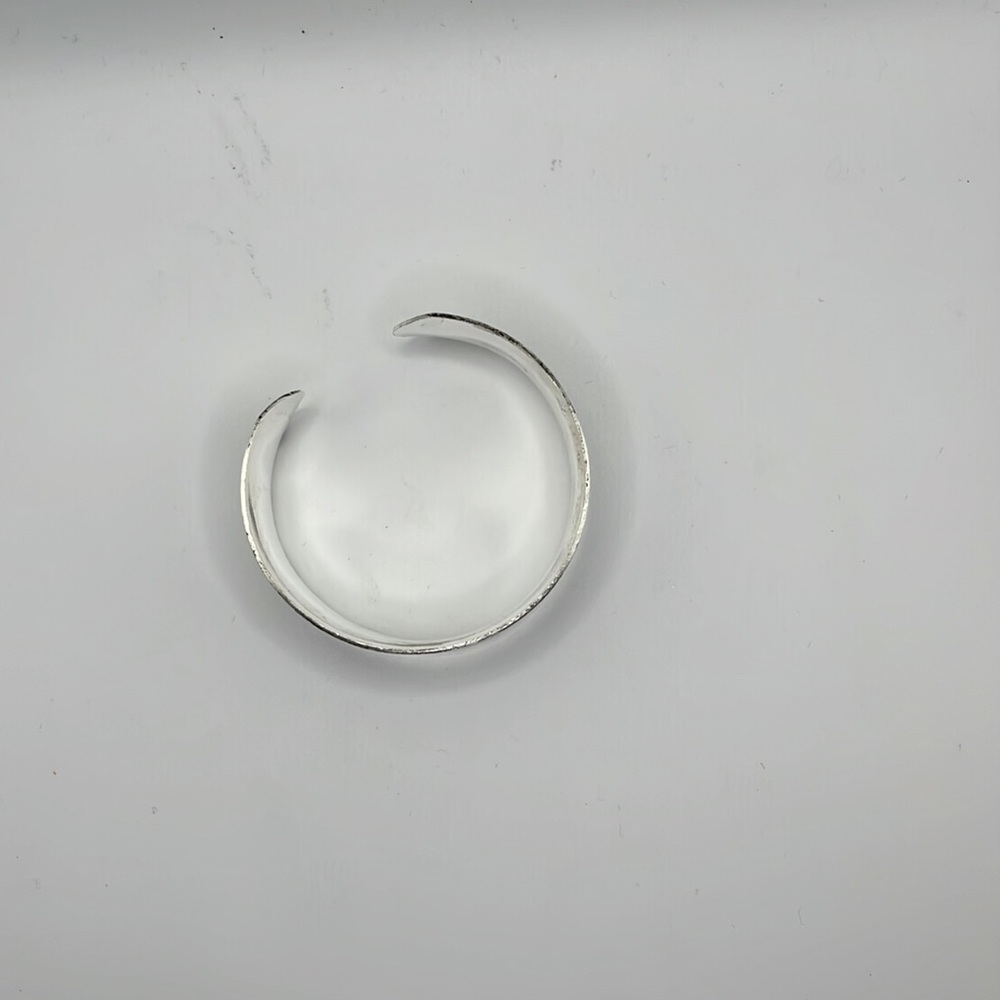 Boho Detailed Silver Bracelet - Picture 4 of 5
